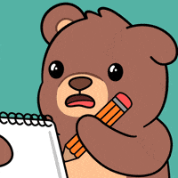 Teddy Bear Ok GIF by BEARISH