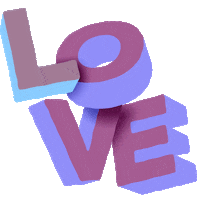 3D Love Sticker by MCD Studio
