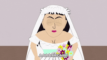 wedding yelling GIF by South Park 