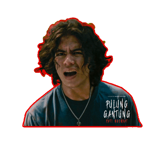 Pulung Gantung Sticker by CINEVERSE.ID