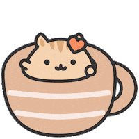 Coffee Hello Sticker