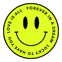 billionavenue love smile wink gold Sticker