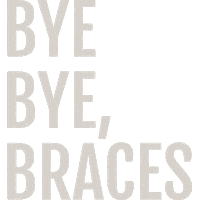 Bye Bye Braces Sticker by Silver Smiles