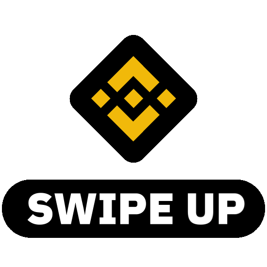 Swipe Arrow Sticker by Binance