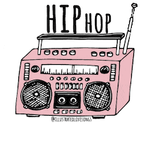 Pink Vintage Sticker