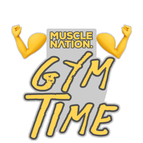 Fitness Gym Sticker by musclenation