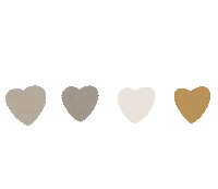 In Love Hearts Sticker