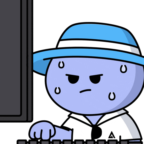 Locked In Work Sticker by Kudai