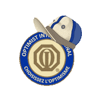 Rally Cap Sticker by Optimist International