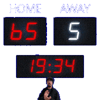 5 Away Sticker