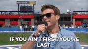 if you ain't first scott eastwood GIF by NASCAR