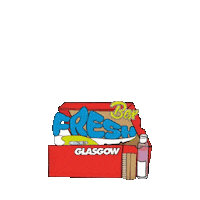 Sticker by BoxFreshGlasgow