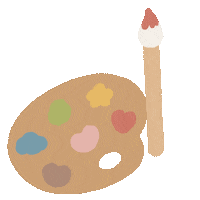 Art Autumn Sticker