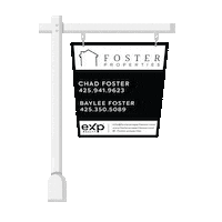 Couple Real Estate Team Sticker by Foster Properties