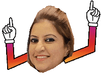 Rachita Sticker by BORN ON INSTAGRAM