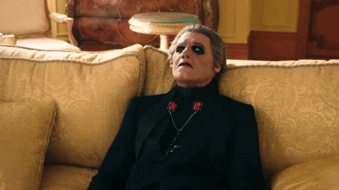 Tired Metal Band GIF by Ghost