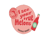 Cheers Watermelon Sticker by Thomas Henry