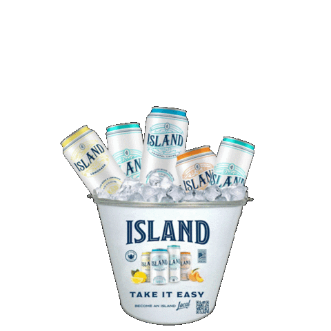 Take It Easy Beer Sticker by Island Coastal Lager