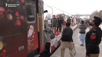 Santa's Sleigh Tours Pakistan Under Armed Guard