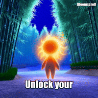Inner Peace Meditation GIF by Bloomscroll