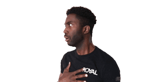 Reaction Wow Sticker by Joseph Royal