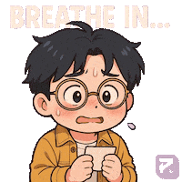 Stressed Work Sticker by Persona