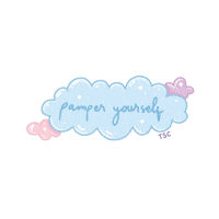 Pink Cloud Sticker by The Starry Co