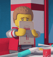 Scared Lego City GIF