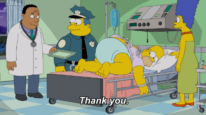 Homer Simpson Thank You GIF by FOX TV