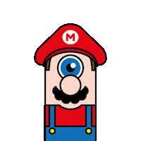 Eye Mario Sticker