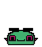 Pixel Wow Sticker