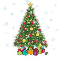 Christmas Tree Sticker