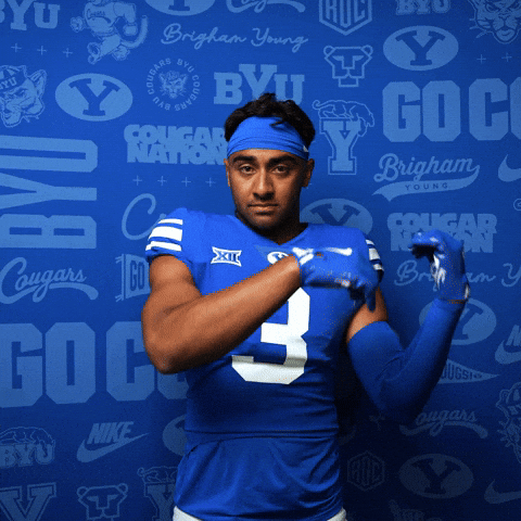 College Football Go Cougs GIF by BYU Cougars