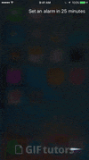 set up time by GIF tutors
