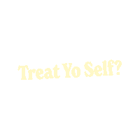 Treat Yourself Parks And Rec Sticker by BuzzFeed