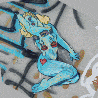 Bettie Page Art GIF by Dax Norman