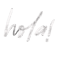 Camimanso hello hi lettering hola Sticker
