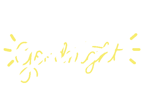 artsy_elaine good night goodnight good night Sticker