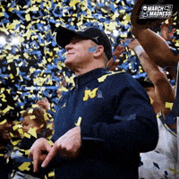 Go Blue College Basketball GIF by NCAA March Madness