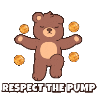 Pray Teddy Bear Sticker by BEARISH