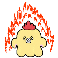 Angry Art Sticker by LG Uplus
