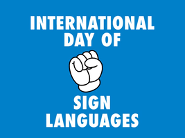 International Day Of Sign Languages