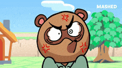 Angry Animal Crossing GIF by Mashed