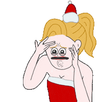 sad christmas Sticker by BuzzFeed Animation