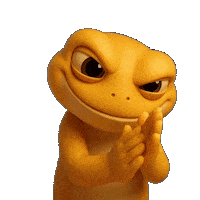 Hands Frog Sticker by Turbo Toad