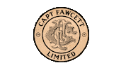CaptainFawcett beard captain moustache fawcett Sticker