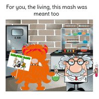 Monster Mash Gnome GIF