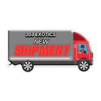 203EXOTICSNACKS food drinks snack truck Sticker