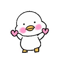 Yomi0108 love 하트 오리 yomi Sticker