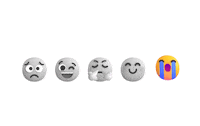 Mood Crying Sticker
